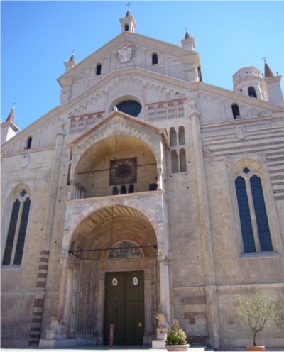 Verona Duomo italy bike tours